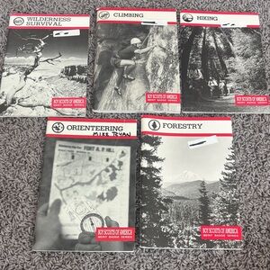 Boy Scouts of America Merit Badge Booklets -  (Set of 5)